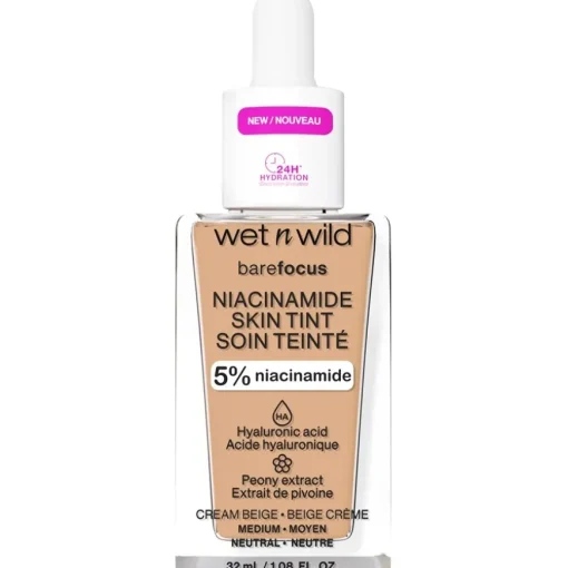 Foundation Bare Focus Niacinamide Skin Tint von wet n wild