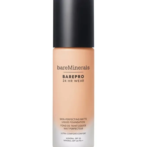 Foundation BAREPRO® 24HR Wear Skin-Perfecting Matte Liquid Foundation Mineral SPF 20 von bareMinerals