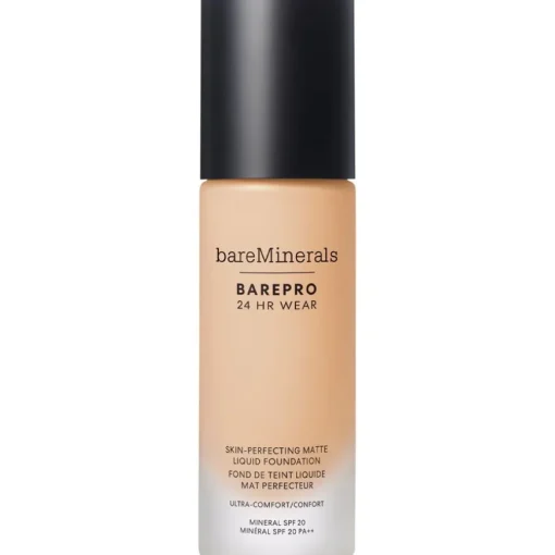 Foundation BAREPRO® 24HR Wear Skin-Perfecting Matte Liquid Foundation Mineral SPF 20 von bareMinerals
