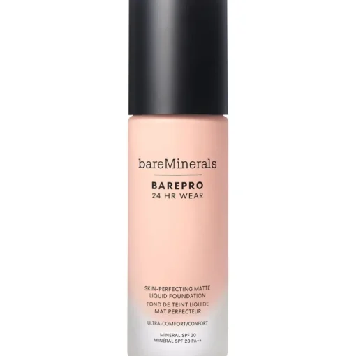 Foundation BAREPRO® 24HR Wear Skin-Perfecting Matte Liquid Foundation Mineral SPF 20 von bareMinerals