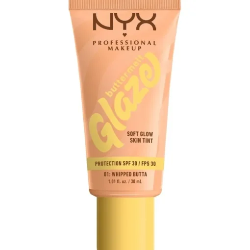 Foundation Buttermelt Glaze LSF 30 von NYX Professional Makeup