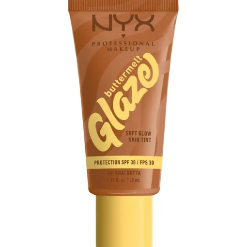 Foundation Buttermelt Glaze LSF 30 von NYX Professional Makeup