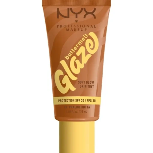 Foundation Buttermelt Glaze LSF 30 von NYX Professional Makeup