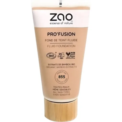 Foundation Pro'fusion Fluid Foundation von Zao
