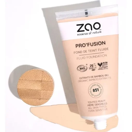 Foundation Pro'fusion Fluid Foundation von Zao