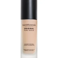 Foundation Pure Serum Radiant Natural Liquid Foundation Mineral SPF 20 von bareMinerals