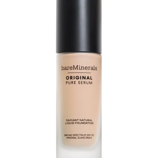 Foundation Pure Serum Radiant Natural Liquid Foundation Mineral SPF 20 von bareMinerals