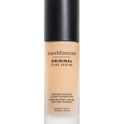 Foundation Pure Serum Radiant Natural Liquid Foundation Mineral SPF 20 von bareMinerals