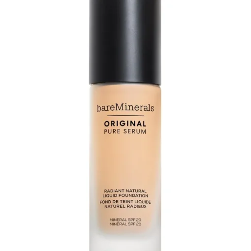 Foundation Pure Serum Radiant Natural Liquid Foundation Mineral SPF 20 von bareMinerals