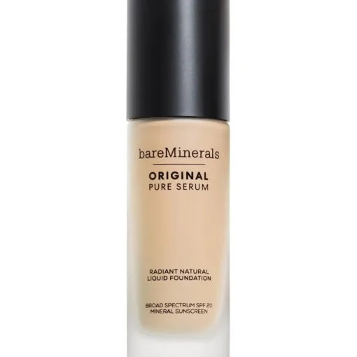 Foundation Pure Serum Radiant Natural Liquid Foundation Mineral SPF 20 von bareMinerals