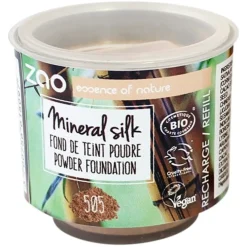 Foundation Refill Mineral Silk Powder Foundation von Zao