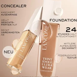 Foundation Teint Idole Ultra Wear Care & Glow Serum Concealer von Lancôme