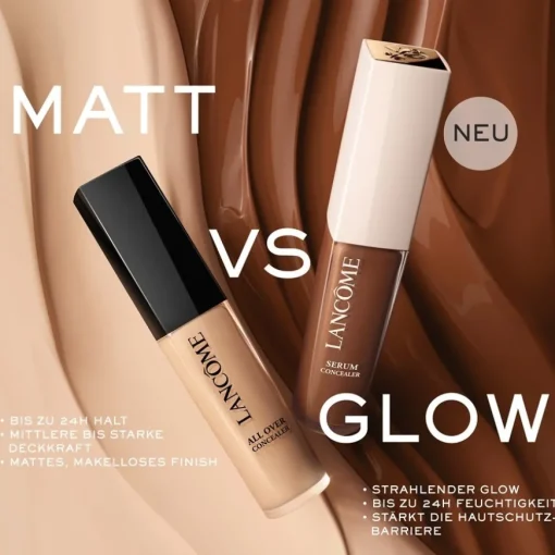 Foundation Teint Idole Ultra Wear Care & Glow Serum Concealer von Lancôme