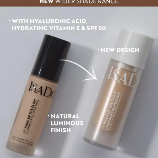 Foundation The Wake up the Glow Luminous Foundation von Isadora
