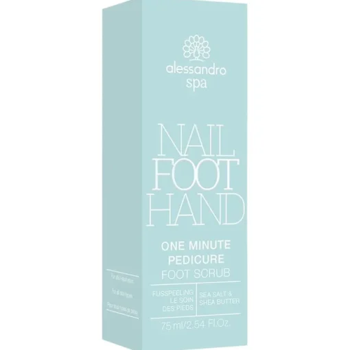 Fußpflege Spa One Minute Pedicure Foot Scrub von Alessandro