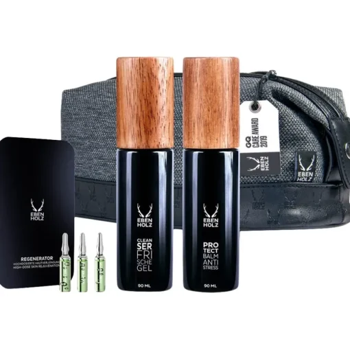 Geschenkset von Ebenholz skincare