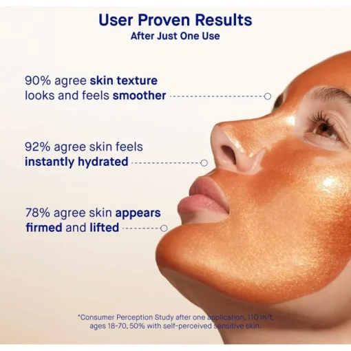 Gesicht Hydrogel Face Mask von Augustinus Bader