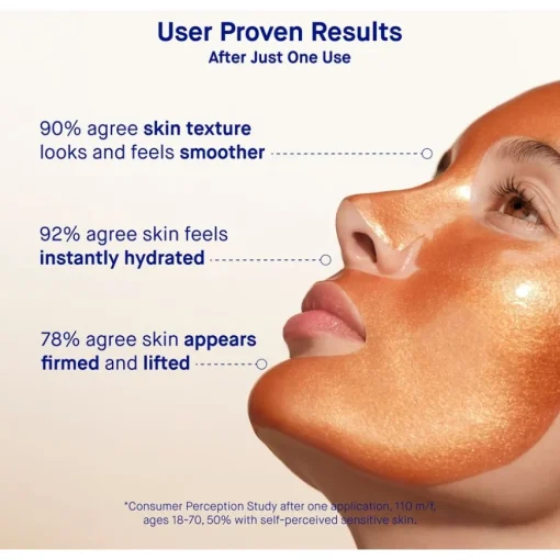 Gesicht Hydrogel Face Mask von Augustinus Bader