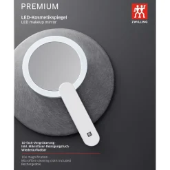 Gesicht LED-Kosmetikspiegel von Zwilling Beauty