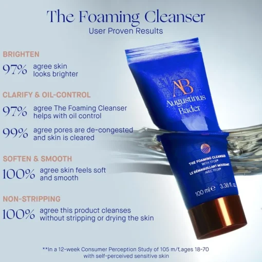 Gesicht The Foaming Cleanser von Augustinus Bader