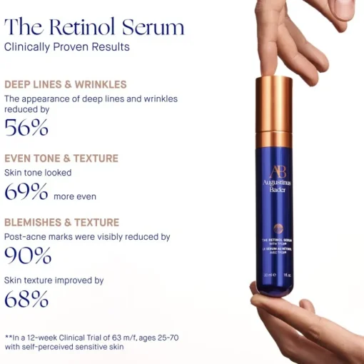 Gesicht The Retinol Serum von Augustinus Bader