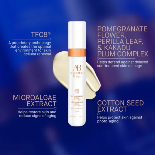 Gesicht The Sunscreen SPF 50 von Augustinus Bader