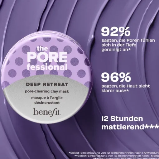 Gesichtsmasken The POREfessional Deep Retreat - Poren klärende Tonerde Maske von Benefit
