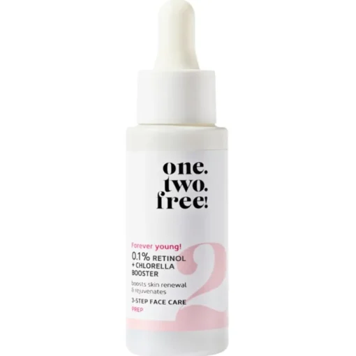 Gesichtspflege 0,1% Retinol + Chlorella Booster von One.two.free!