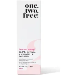 Gesichtspflege 0,1% Retinol + Chlorella Booster von One.two.free!