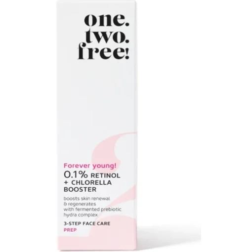 Gesichtspflege 0,1% Retinol + Chlorella Booster von One.two.free!