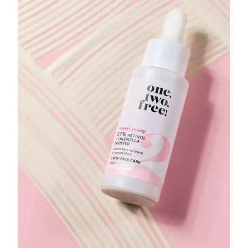 Gesichtspflege 0,1% Retinol + Chlorella Booster von One.two.free!
