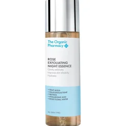 Gesichtspflege Rose Exfoliating Night Essence von The Organic Pharmacy
