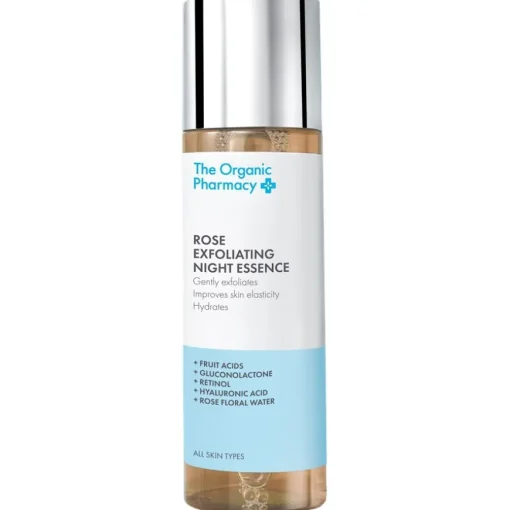 Gesichtspflege Rose Exfoliating Night Essence von The Organic Pharmacy