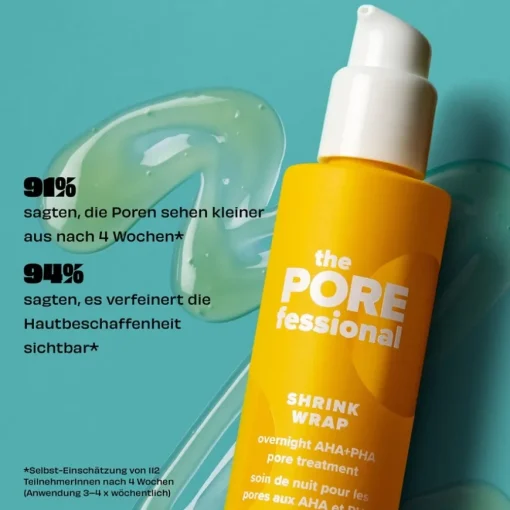 Gesichtspflege The POREfessional Shrink Wrap - Overnight AHA+PHA Poren-Treatment von Benefit