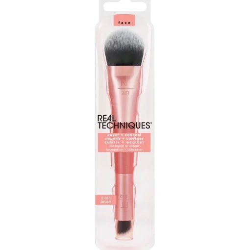 Gesichtspinsel Cover & Conceal 2In1 Pinsel von Real Techniques