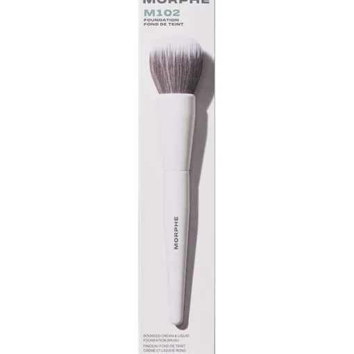 Gesichtspinsel M102 Rounded Cream & Liquid Foundation Brush von Morphe