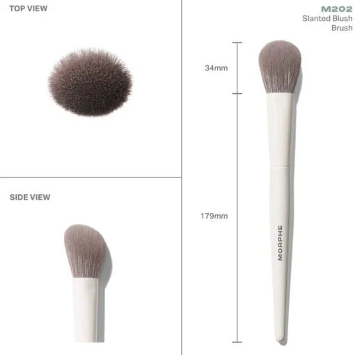 Gesichtspinsel M202 Slanted Blush Brush von Morphe