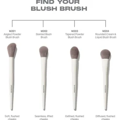 Gesichtspinsel M202 Slanted Blush Brush von Morphe