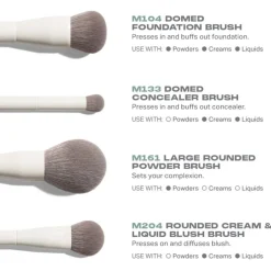 Gesichtspinsel-Sets Best of Blends 8-Piece Face & Eye Brush Set von Morphe