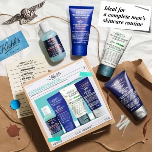 Gesichtsreinigung The Grooming Regimen Set von Kiehl's