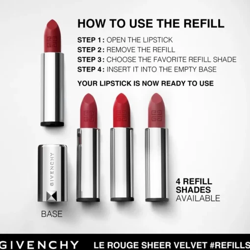 GIVENCHY LIPPEN MAKE-UP Le Rouge Sheer Velvet