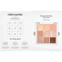 Glitterpedia Eye Palette N°3 All of Coralpink von Unleashia