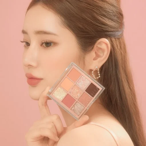 Glitterpedia Eye Palette N°3 All of Coralpink von Unleashia
