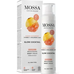 Glow Cocktail Brightening Night Cream von Mossa