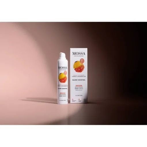 Glow Cocktail Brightening Night Cream von Mossa