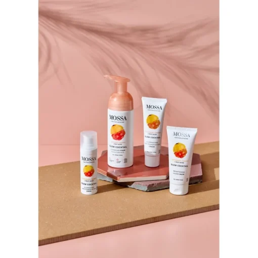 Glow Cocktail Brightening Night Cream von Mossa
