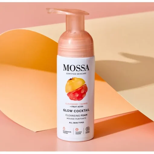 Glow Cocktail Cleansing Foam von Mossa