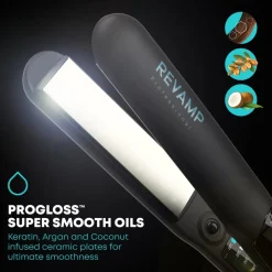 Glätteisen Keramik Dampf-Glätteisen von Revamp Professional