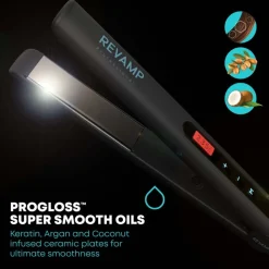 Glätteisen Touch Digital Keramik von Revamp Professional