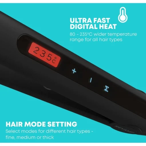 Glätteisen Touch Digital Keramik von Revamp Professional